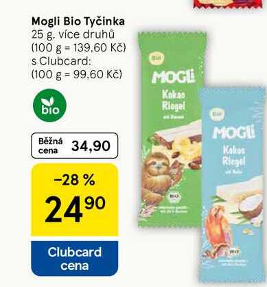 Mogli Bio Tyčinka, 25 g, více druhů