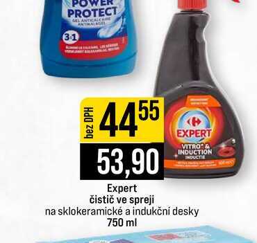 Expert čistič ve spreji na sklokeramické a indukční desky 750 ml 