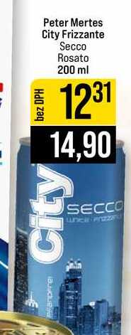 Peter Mertes City Frizzante Secco Rosato 200 ml
