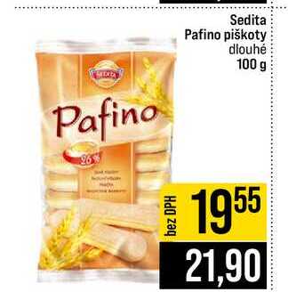 Sedita Pafino piškoty dlouhé 100 g