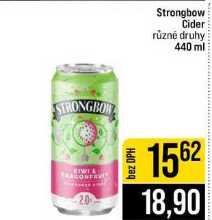 Strongbow Cider různé druhy 440 ml