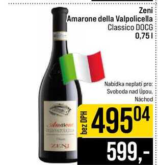 Zeni Amarone della Valpolicella Classico DOCG 0,75l