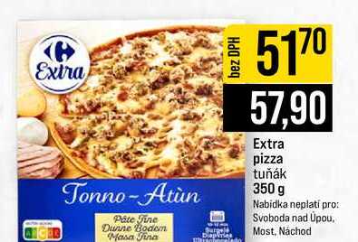 Extra pizza tuňák 350 g