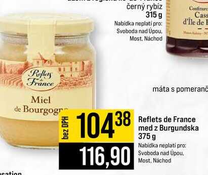 Reflets de France med z Burgundska 375 g 
