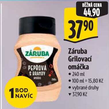 Záruba Grilovací omáčka, 240 ml