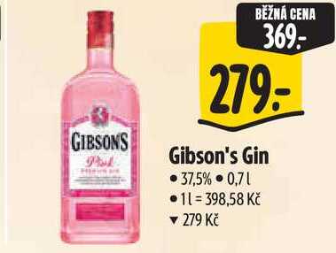 Gibson's Gin, 0,7 l