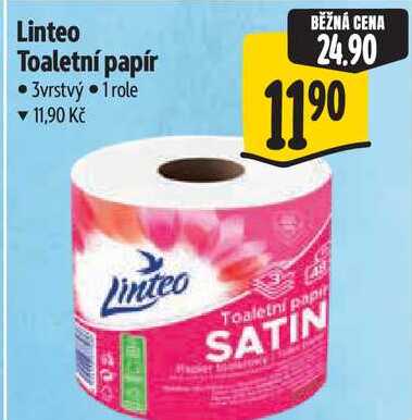 Linteo Toaletní papír, 1 role