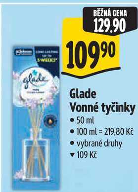 Glade Vonné tyčinky, 50 ml 