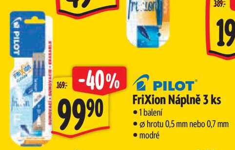 Frixion Náplně, 3 ks
