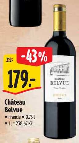 Château Belvue, 0,75 l