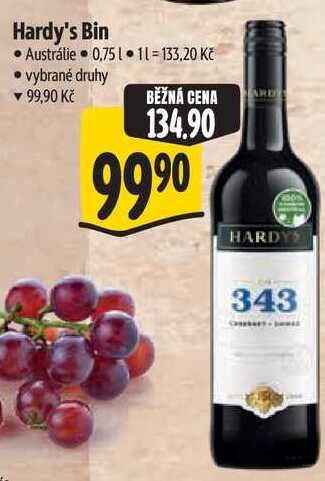 Hardy's Bin, 0,75 l
