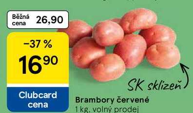 Brambory červené, 1 kg