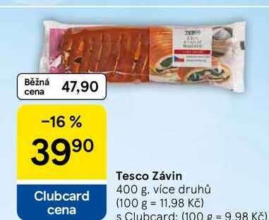 Tesco Závin, 400 g 