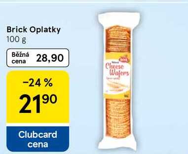 Brick Oplatky, 100 g   