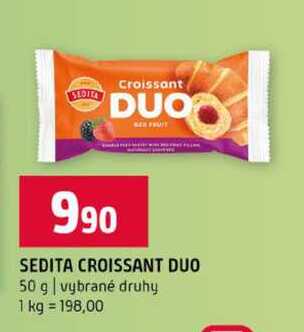 SEDITA CROISSANT DUO 50 g vybrané druhy