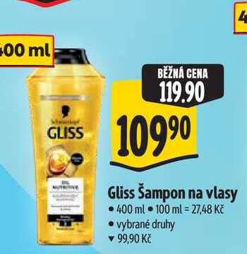 Gliss Šampon na vlasy 400 ml