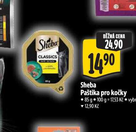 Sheba Paštika pro kočky 85 g