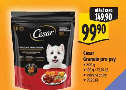  Cesar Granule pro psy 800 g 