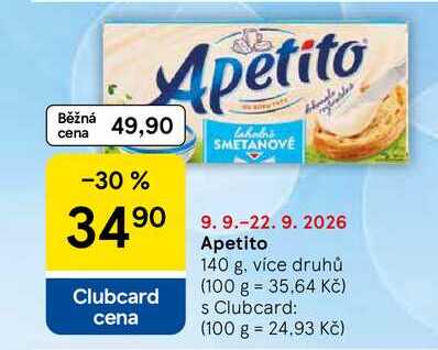 Apetito, 140 g, více druhů 