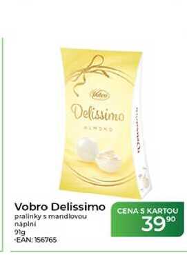 Vobro Delissimo pralinky s mandlovou náplní 91g