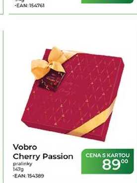Vobro Cherry Passion pralinky 147g