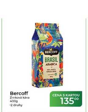 Bercoff Zrnková káva 400g