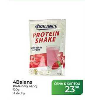 4Balans Proteinový nápoj 120g