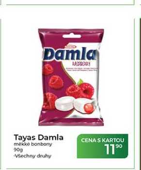Tayas Damla měkké bonbony 90g