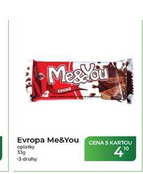 Evropa Me&You oplatky 33g