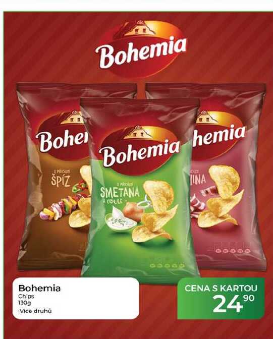 Bohemia Chips 130g