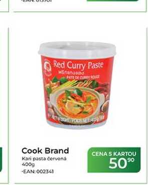 Cook Brand Kari pasta červená 400g