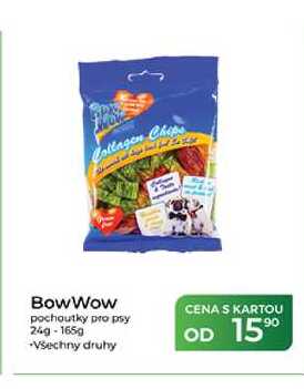 Bow Wow pochoutky pro psy 24g-165g