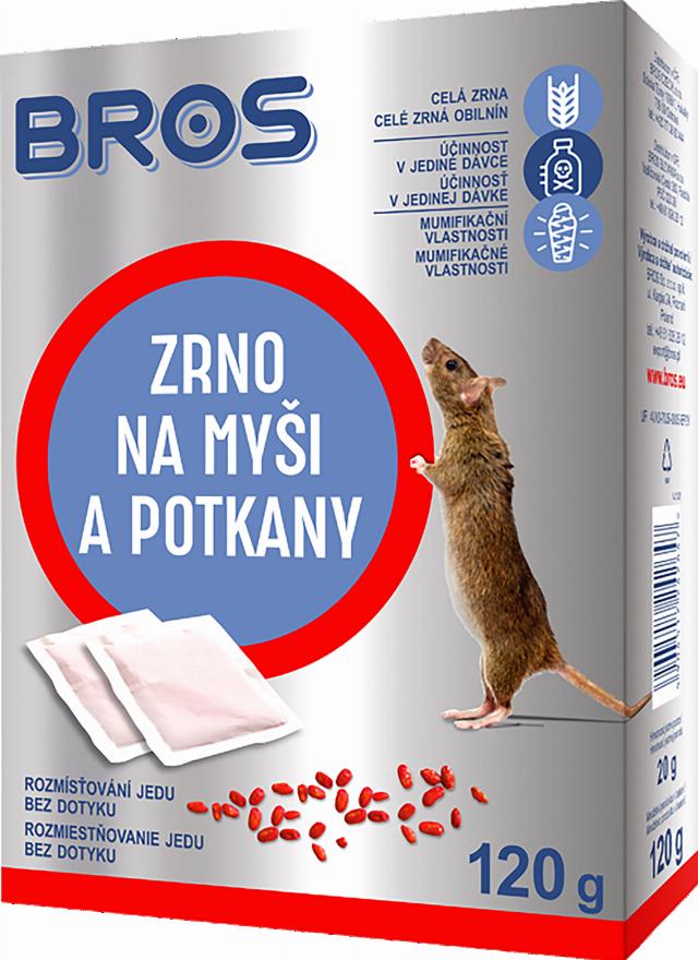 BROS zrno na myši 6 x 20 g