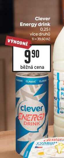 Clever Energy drink 0,25l