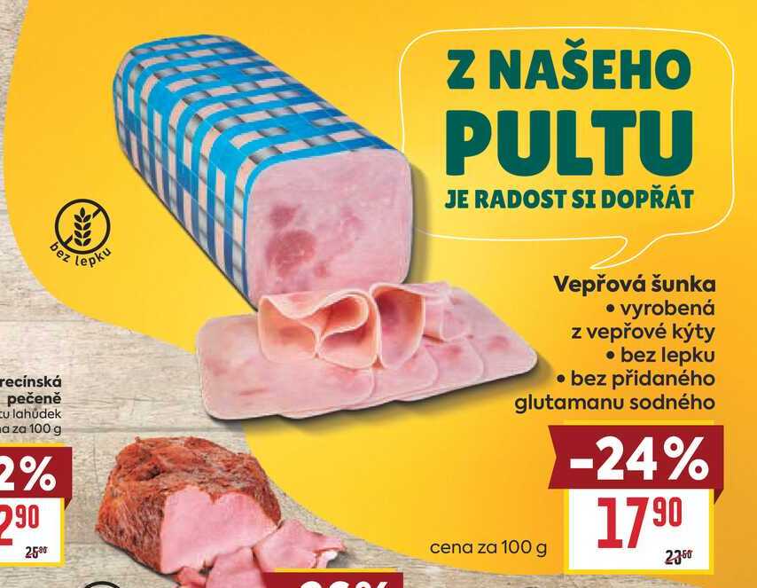 Vepřová šunka 100g