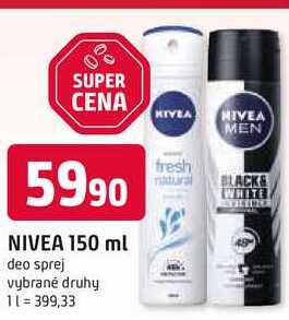 NIVEA 150 ml deo sprej 