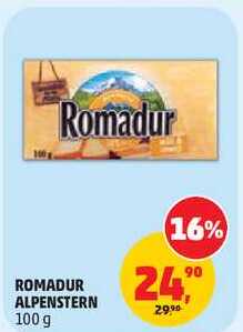 ROMADUR ALPENSTERN, 100 g