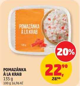 POMAZÁNKA À LA KRAB, 135 g
