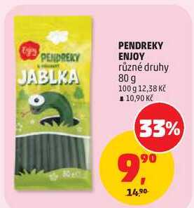 PENDREKY ENJOY různé druhy, 80 g