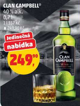 CLAN CAMPBELL 40% alk., 0,7 l