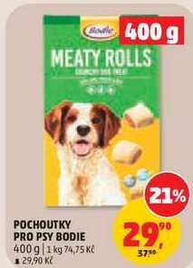 POCHOUTKY PRO PSY BODIE, 400 g