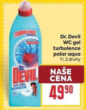 Dr.Devil WC gel turbulence polar aqua 1l