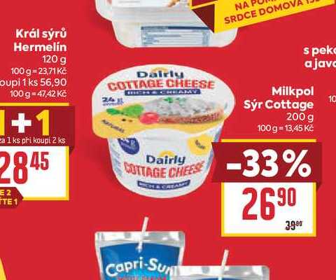 Milkpol Sýr Cottage 200 g 