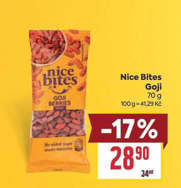 Nice Bites Goji 70 g