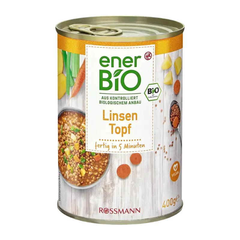 enerBiO Čočkový pokrm, 400 g