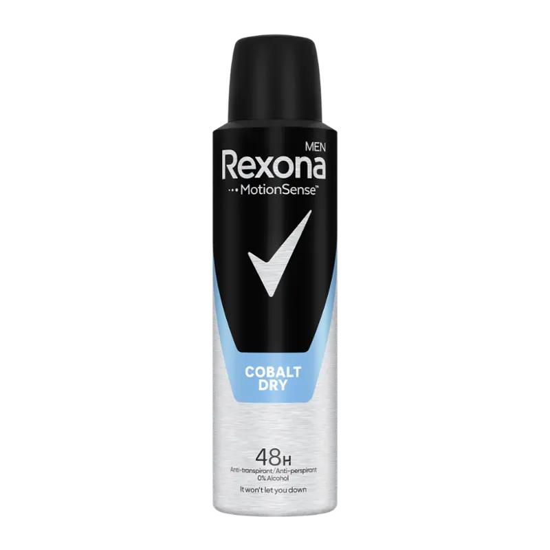 Rexona Antiperspirant sprej pro muže Cobalt Dry, 150 ml