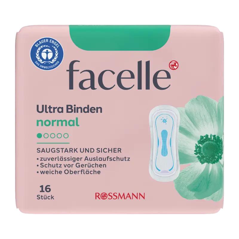 facelle Hygienické vložky Ultra Normal, 16 ks