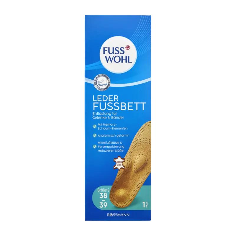 Fusswohl Kožené vložky do bot, 1 ks