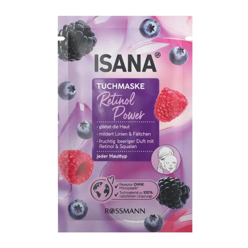ISANA Pleťová maska Retinol power, 1 ks