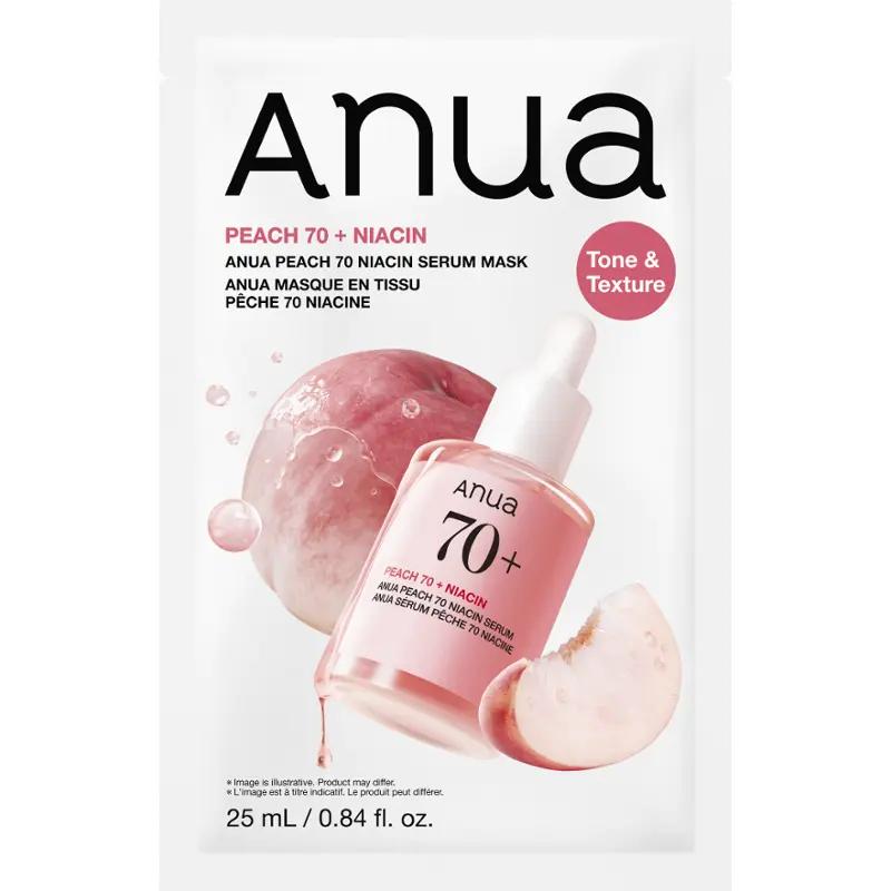 Anua Pleťová maska Peach 70 + Niacin, 25 ml